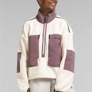 Trailwear White and Mauve Fleece Jacket